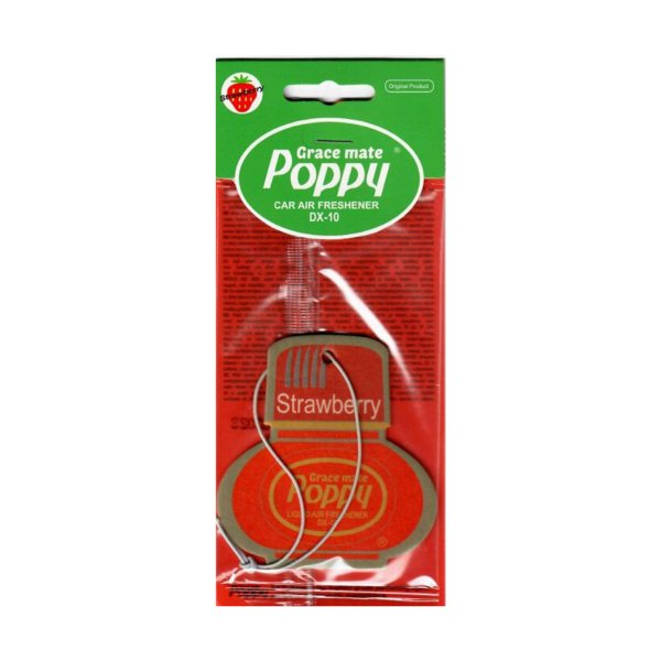 Ilmanraikastin Grace Mate Poppy Hanger, Strawberry