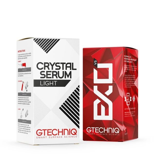 Kestopinnoite Gtechniq Crystal Serum Light, CSL 50 ml + EXOv5 50 ml