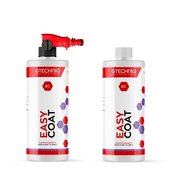 Sumutettava suoja-aine Gtechniq Easy Coat, 2 x 500 ml + Levitin