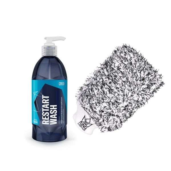 Autoshampoo Gyeon Q²M RestartWash, 500 ml + KC Premium Wash Mitt