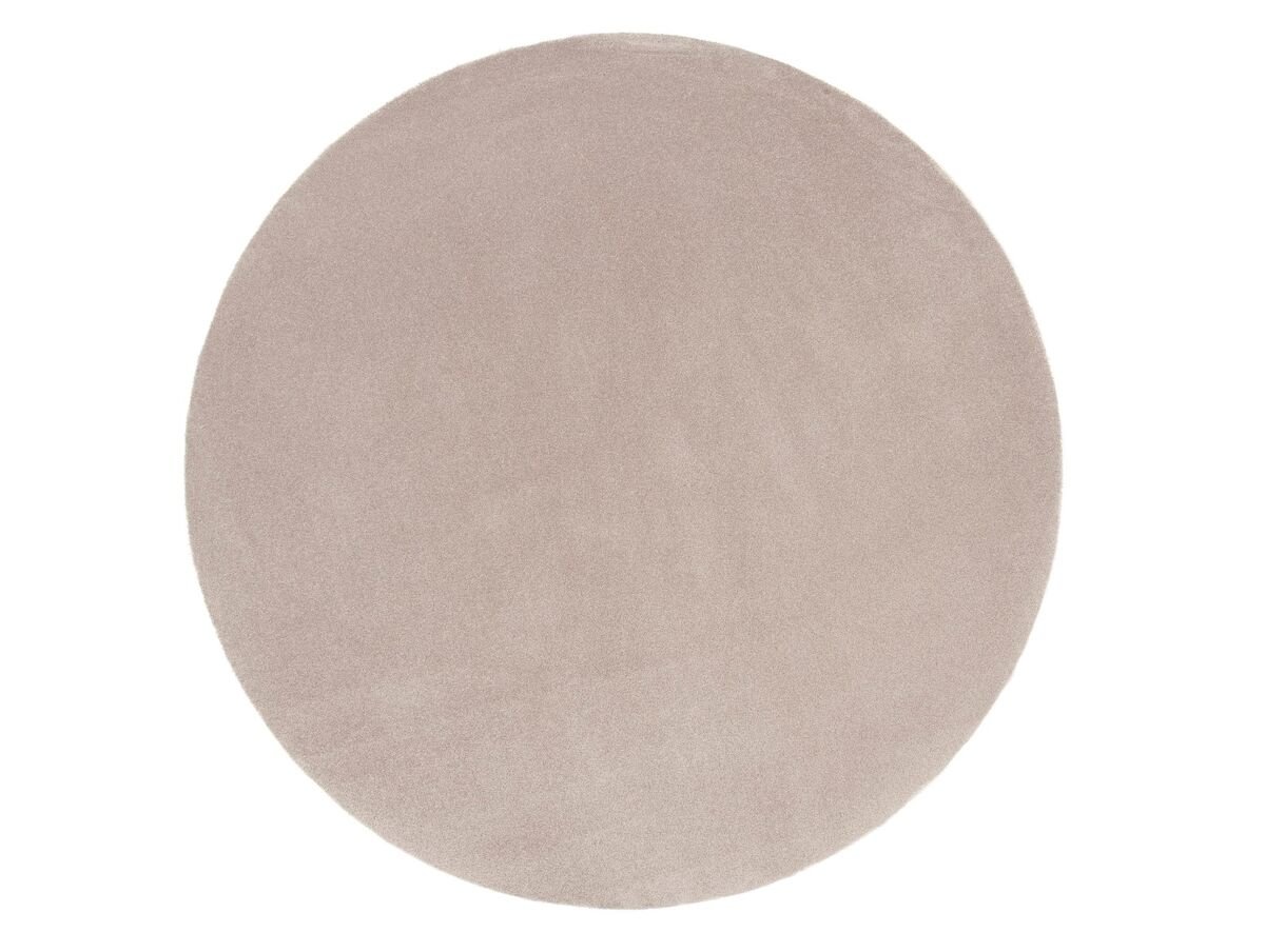 VM Carpet Hattara matto Ø240 cm beige, ilman kanttausta
