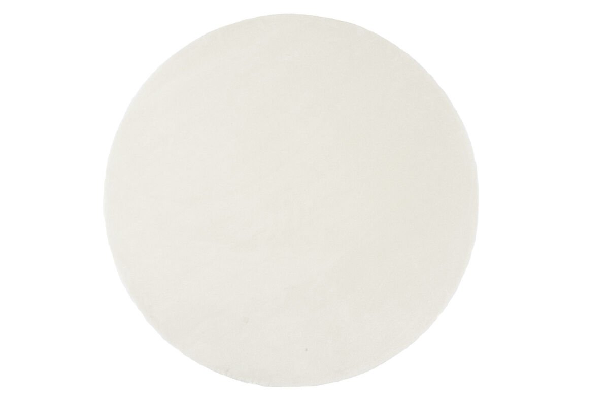 VM Carpet Hattara matto 133 pyöreä valkoinen, ilman kanttausta