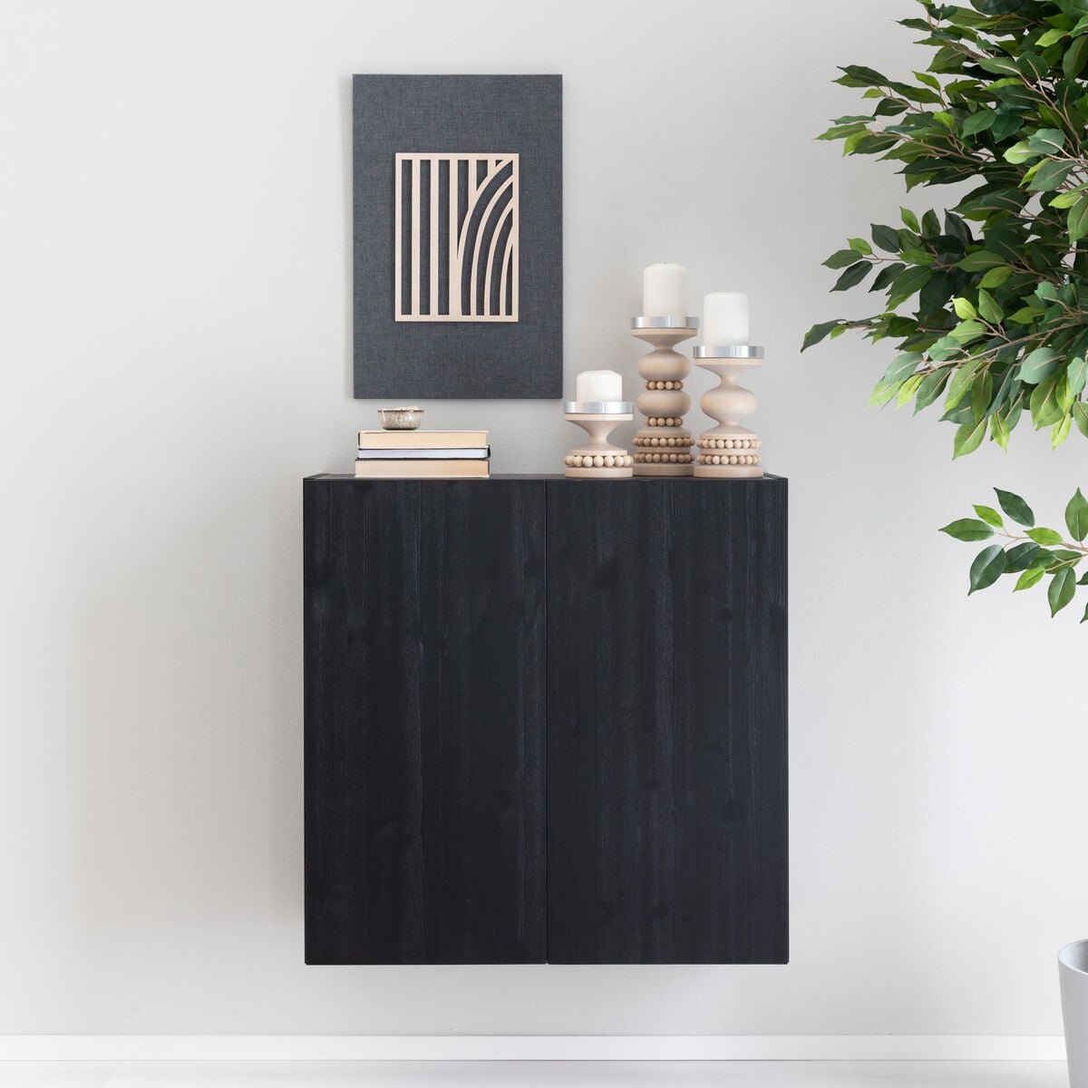 Havu kaappi 80x42x80 cm hiili