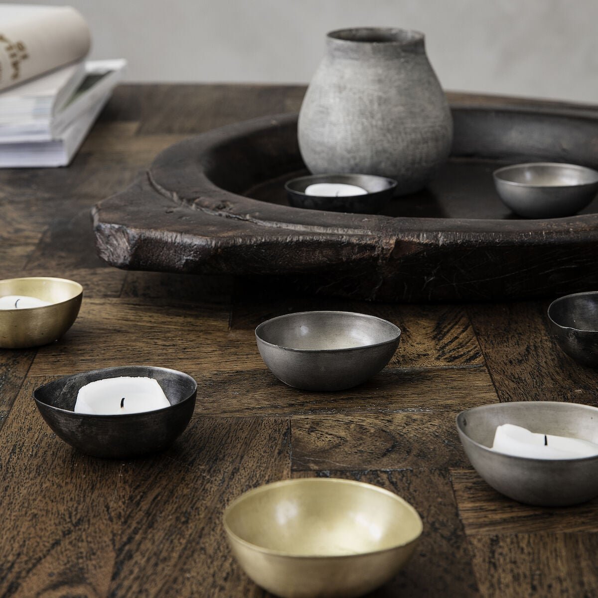 House Doctor Egg tuikkukippo 6 kpl metalli