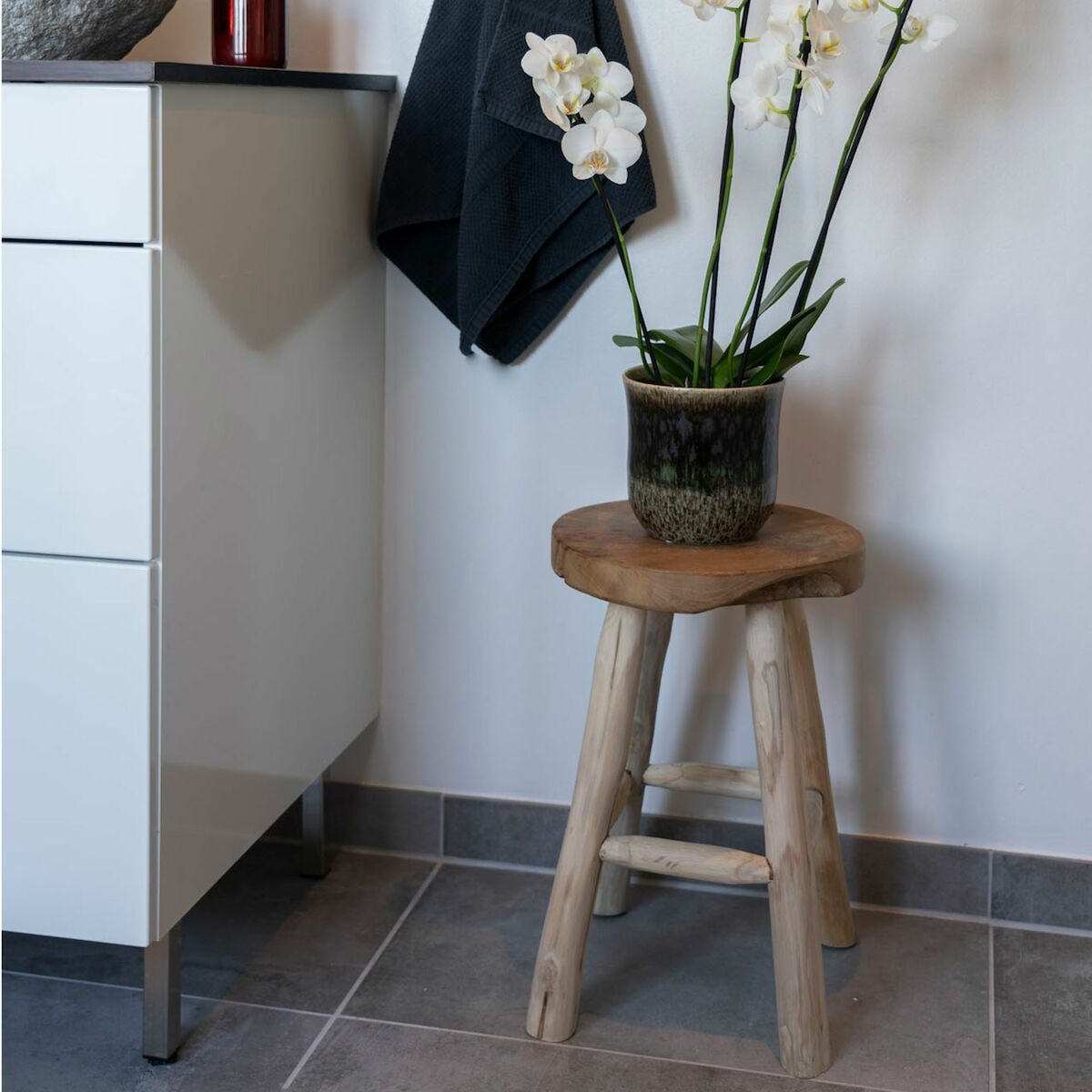 House Nordic Badia tiikkijakkara