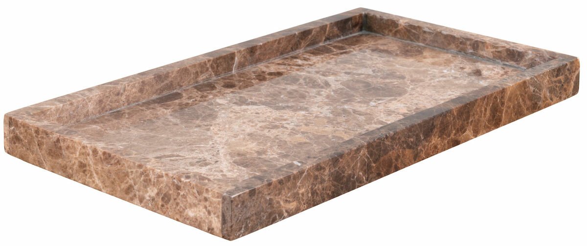 House Nordic marmoritarjotin 15x27x2 cm ruskea
