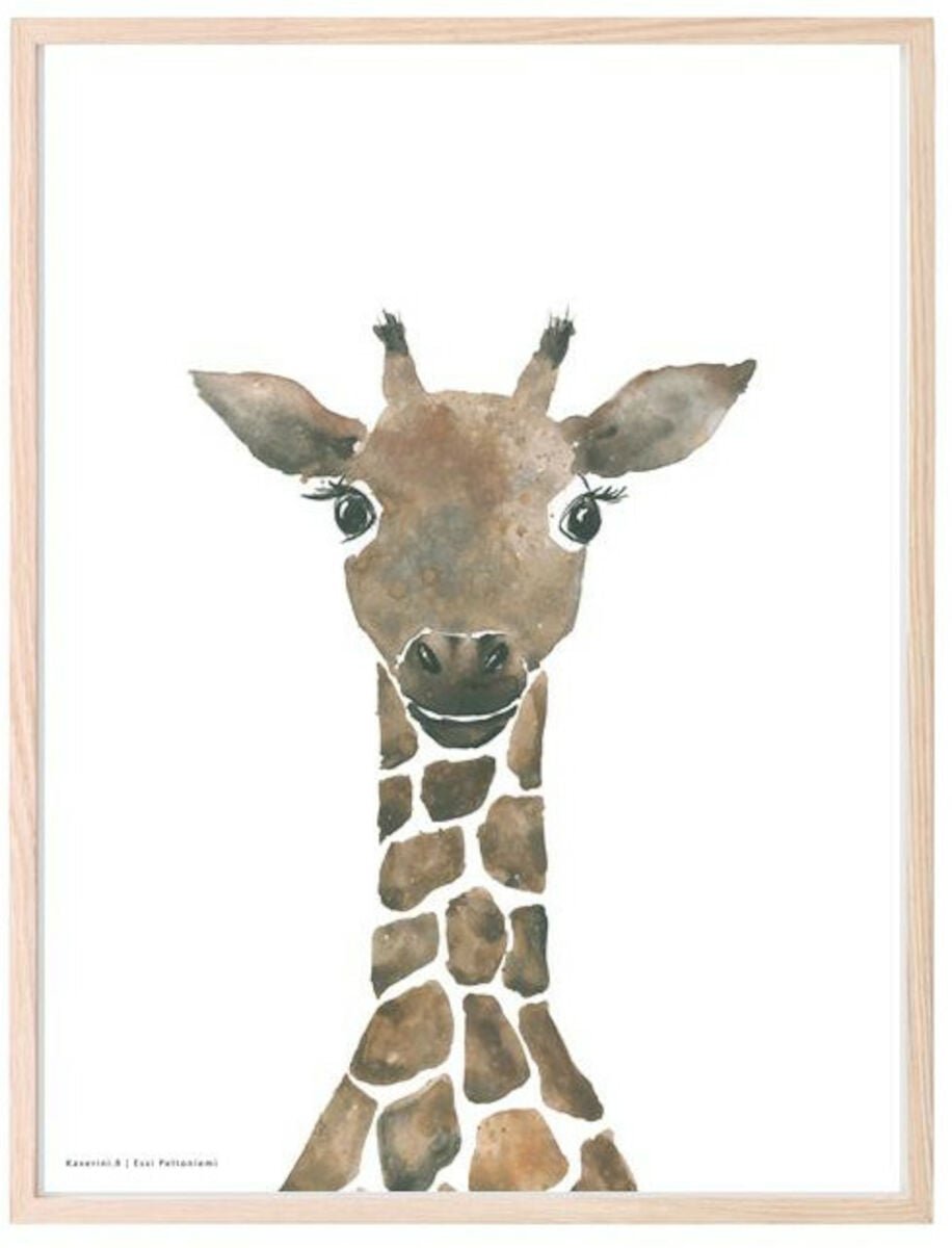 Kaverini Kiraffi juliste 30x40 cm