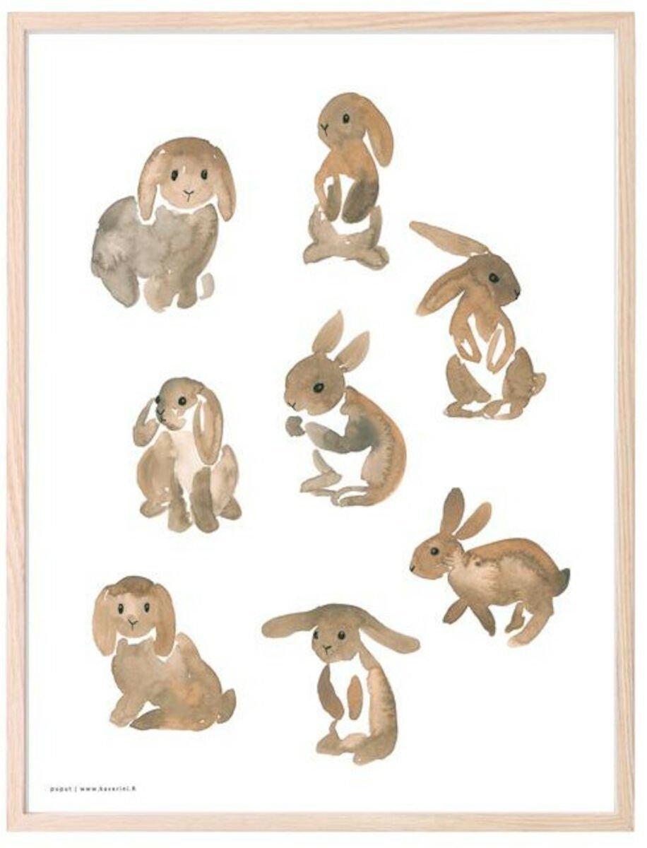 Kaverini Puput juliste 30x40 cm