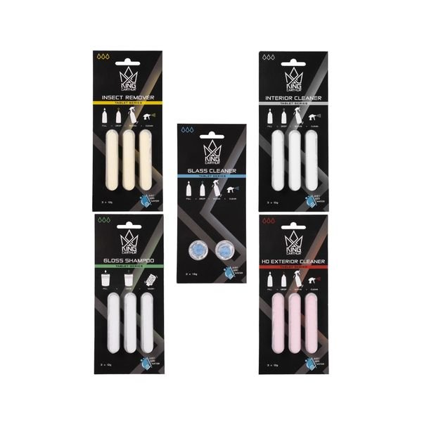 Pesuainesetti - KING CARTHUR, Pieni setti