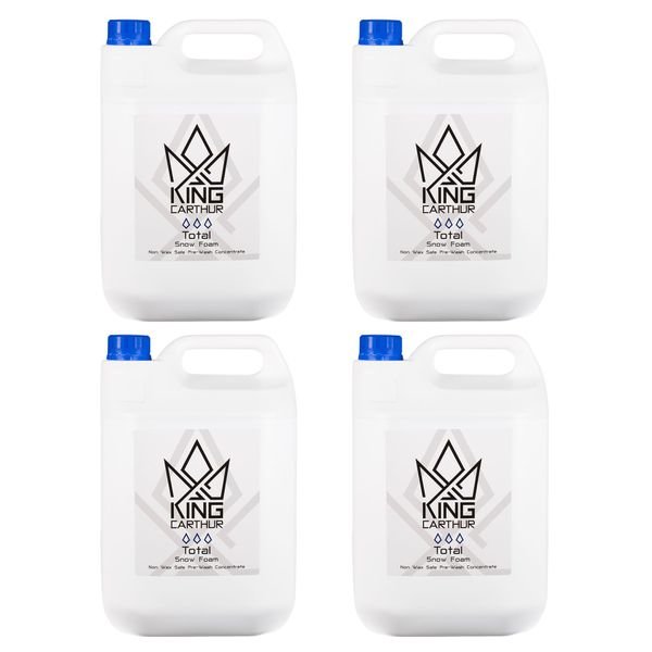 Liuotinpesuaine King Carthur Total Snow Foam, 4 x 5000 ml