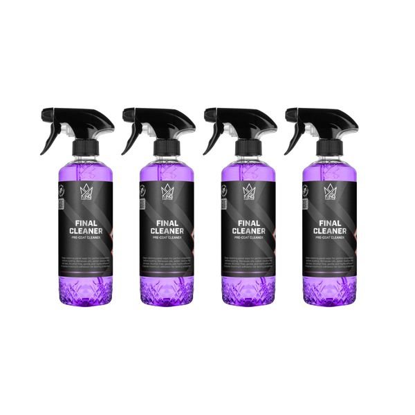 Viimeistelypuhdistusaine King Carthur Final Cleaner, 500 ml, 4 x 500 ml