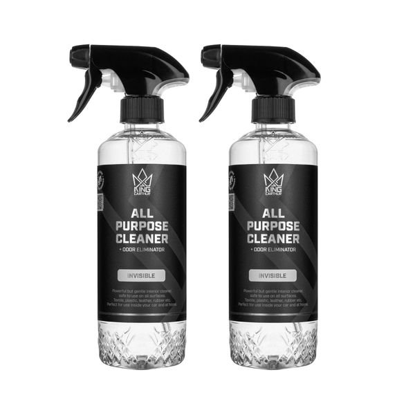 Sisätilojen puhdistusaine King Carthur APC + Odor Eliminator Invisible, 500 ml, 2 x 500 ml