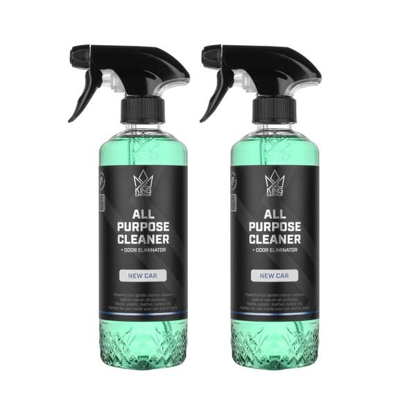 Sisätilojen puhdistusaine King Carthur APC + Odor Eliminator New Car, 500 ml, 2 x 500 ml