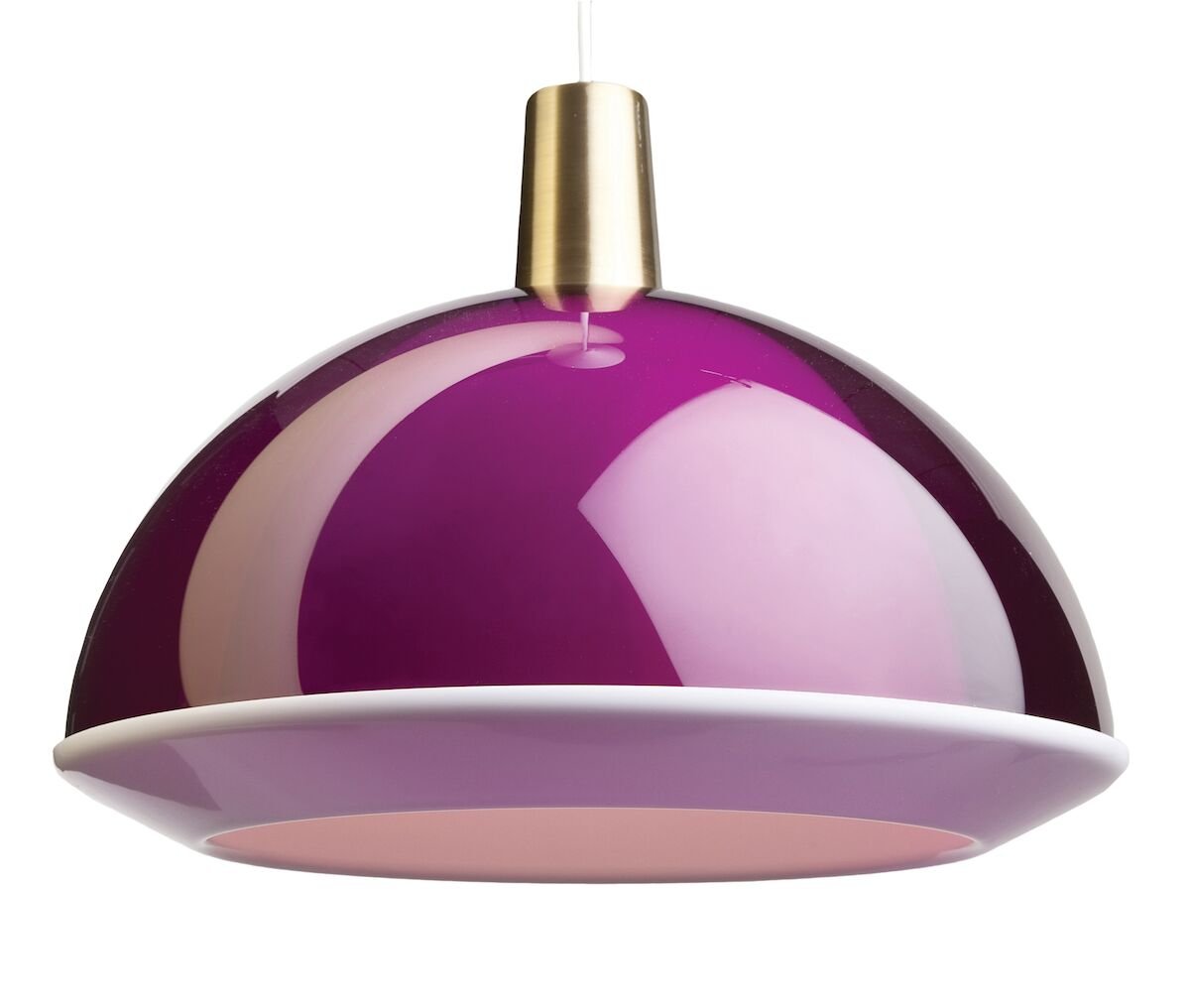 Innolux Kuplat riippuvalaisin Ø40 cm violetti