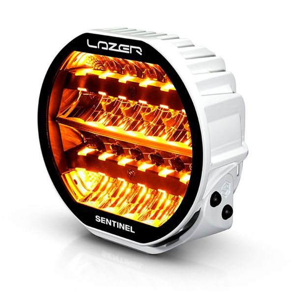 Lisävalo Lazer Sentinel 9 Highline White - Pyöreä / 23 cm / 130W / Ref. 12.5, 1 kpl