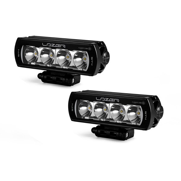 Lisävalo Lazer ST4 Evolution - Suora / 21 cm / 47W / Ref. 7.5, 2 kpl