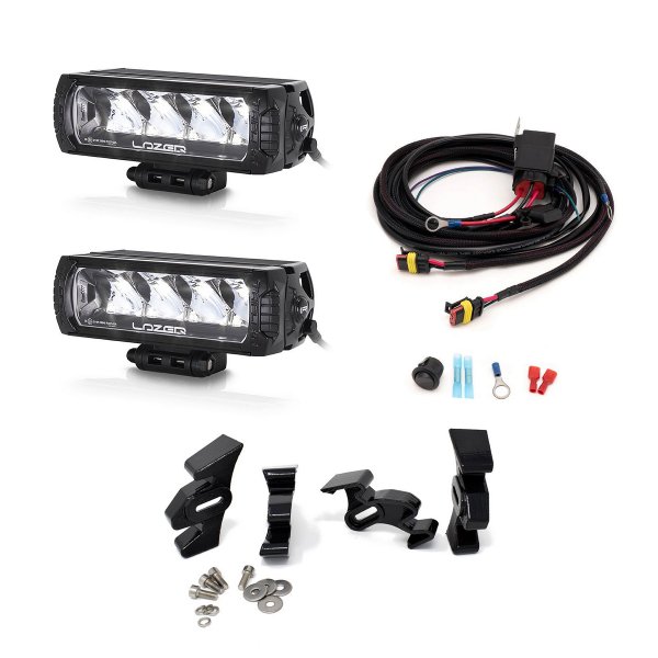 Lisävalosetti Volkswagen Transporter T6 (Highline/Trendline), 2 x Lazer Triple-R 750 GEN2, Triple-R 750 GEN2 (Parkkivalo)