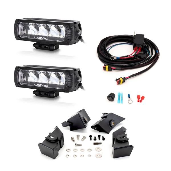 Lisävalosetti Volkswagen Transporter T6 (Startline) 2016-2020, 2 x Lazer Triple-R 750, Triple-R 750 GEN2 (Parkkivalo)