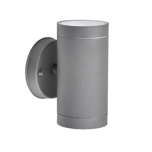 Seinävalaisin Led Energie Cylinder, GU10, Vaalean harmaa