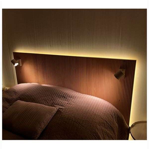 LED-nauhasetti sänkyyn AGGE - Täydellinen setti, 3000K / 500 cm