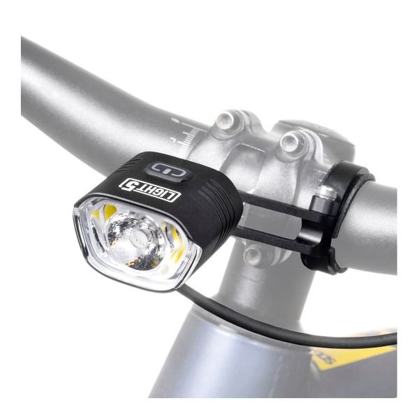 Sähköpyörän valo Light5 EB1000 - 1000 lm / Shimano-yhteensopiva, Pelkkä etuvalo