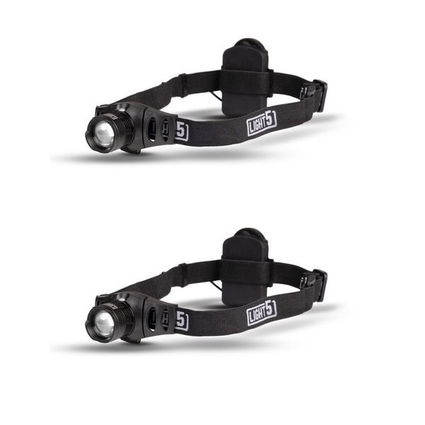 Otsalamppu Light5 Zoom H22 - 210 lm / Paristokäyttöinen, 2 kpl