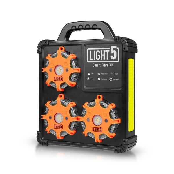 LED-valokiekkosetti Light5 Smart Flare Kit