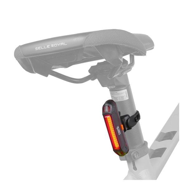 Pyörän takavalo Light5 Streak - 100 lm / Ladattava