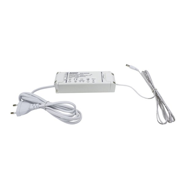 Pistorasiamuuntaja Airam Linear-sarjalle, 24V, 75 W / 24V