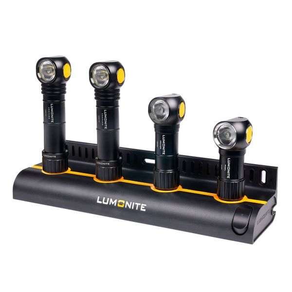 Laturi LUMONITE 4-Slot Charging Station V2, Pelkkä telakka
