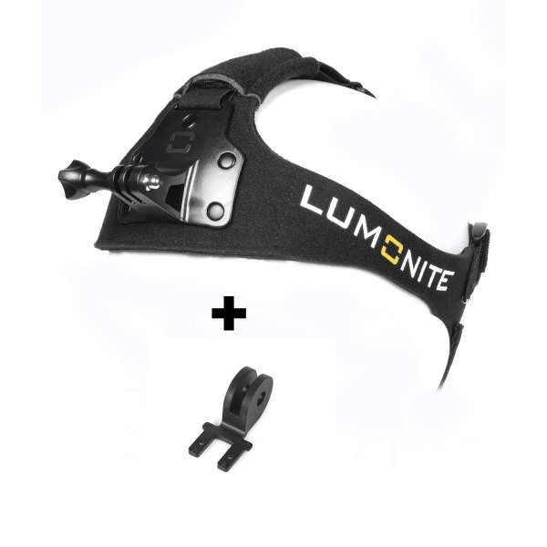Otsapanta LUMONITE Ergo V2, Panta + D-Nut GoPro-kiinnike
