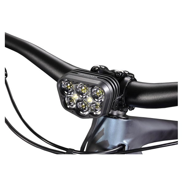 Pyöränvalo Lupine Alpha - 8100 lm / Ladattava, Pyöränvalo (35 mm tankoon)