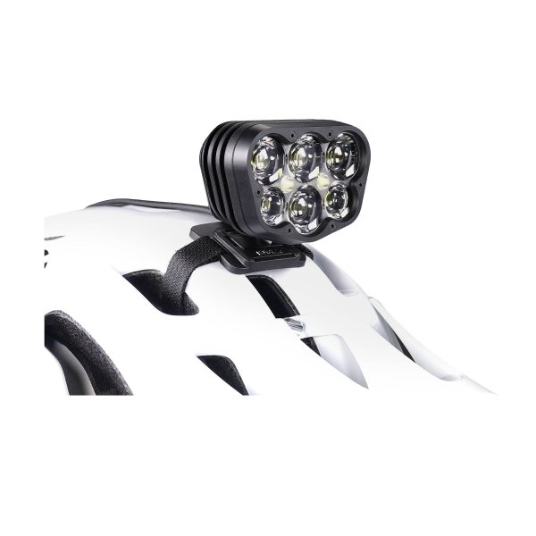 Pyöränvalo Lupine Alpha - 8100 lm / Ladattava, Kypärävalosetti