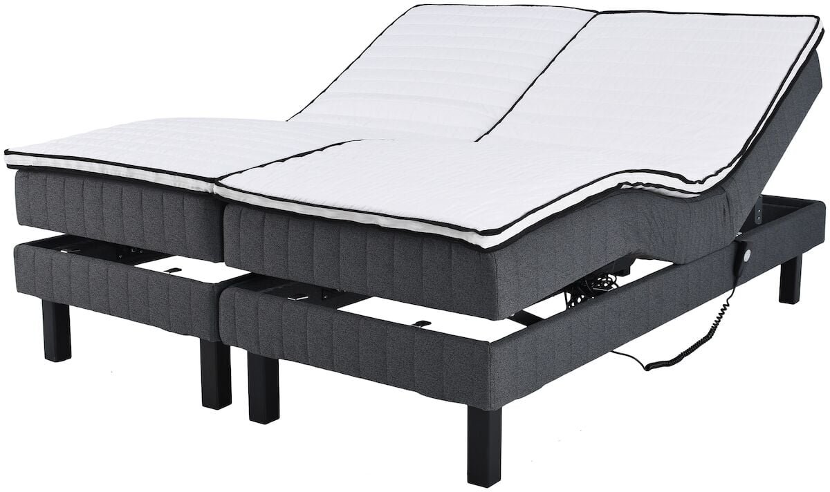 Lumi pocket moottorisänky 180x200 cm L TH Bianca lumi petauspatja, wenge