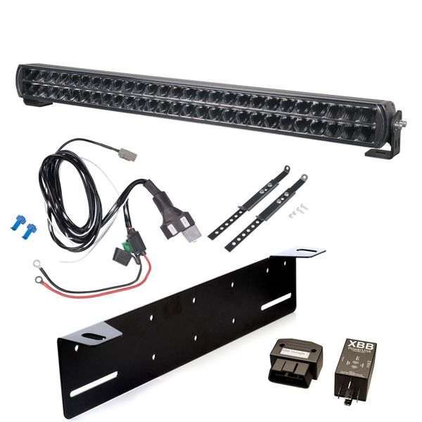Lisävalo PURELUX Major S800 V2 - Suora / 77 cm / 320W / Ref. 50, 1 kpl - Täydellinen setti + XBB OBD Dongle&PowerUnit -kytkentärele