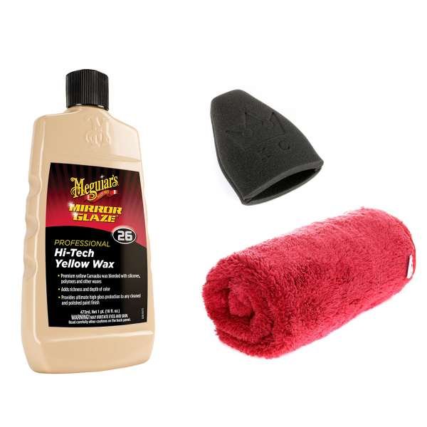Autovaha Meguiars M26 Hi-Tech, 473 ml  , Vaha (473 ml) + Levitin + Kiillotusliina