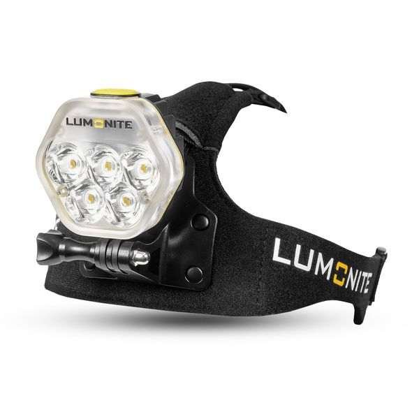Otsalamppu LUMONITE Navigator2 - 4195 lm / Ladattava, Perussetti + Akkuliivi