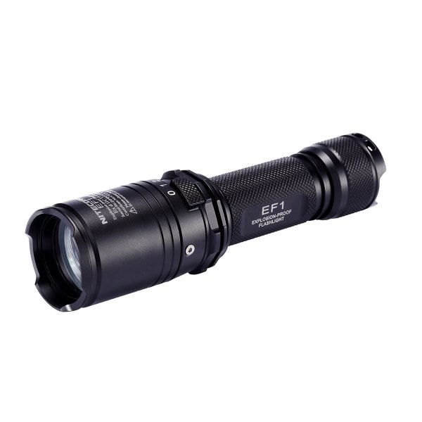 ATEX-taskulamppu Nitecore EF1 - 830 lm / 152 mm / Ladattava/Paristokäyttöinen, Pelkkä valaisin