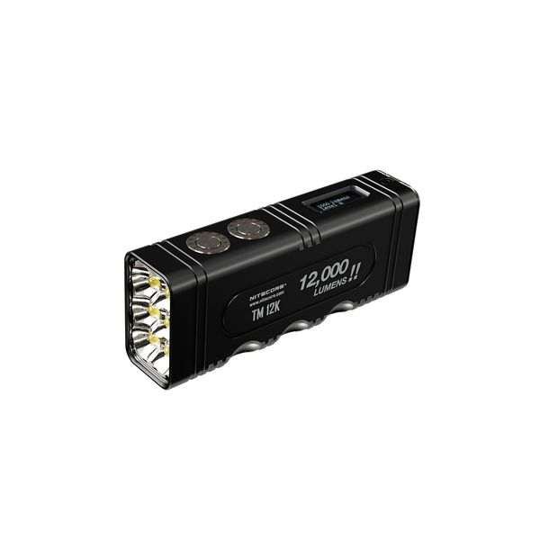Taskulamppu Nitecore TM12K - 12000 lm / 108 mm / Ladattava