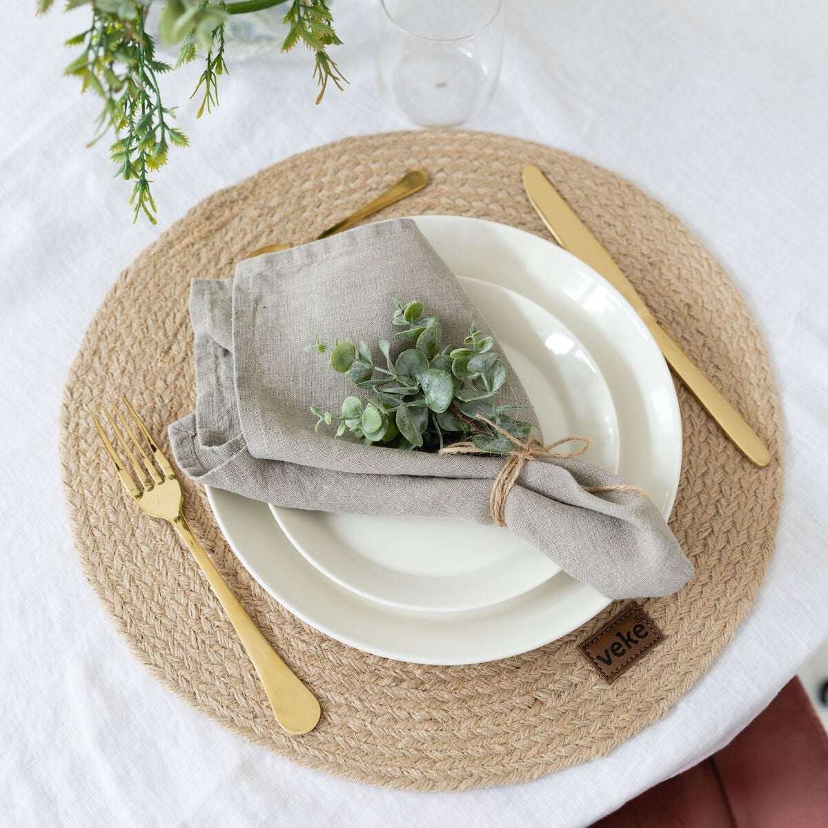 Oksa juuttitabletti Ø40 cm