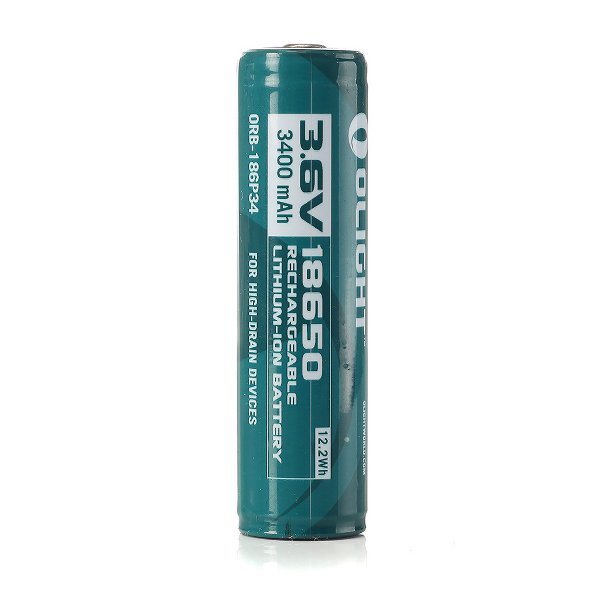 18650-akku OLIGHT - 3400 mAh, 1 kpl