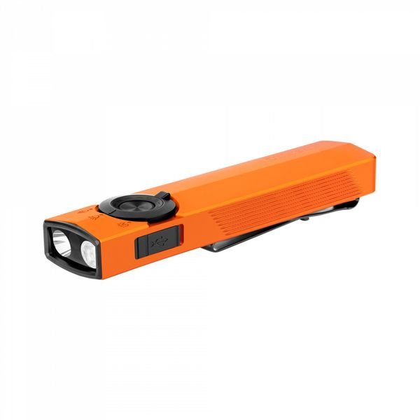 Taskulamppu OLIGHT ArkPro - 1500 lm / 124 mm / Ladattava, Oranssi