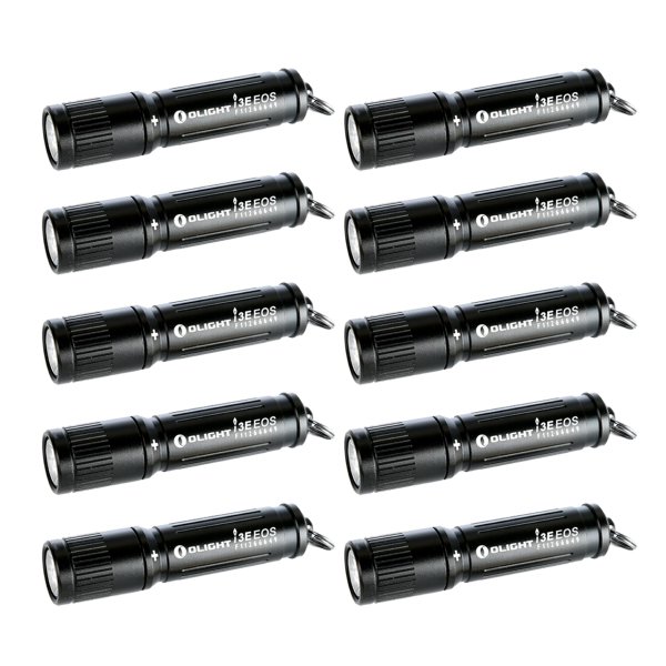 Avaimenperälamppu OLIGHT i3E - 90 lm / 60 mm / Paristokäyttöinen, 10 kpl