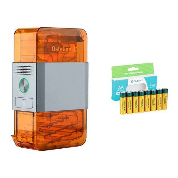 Laturi OLIGHT Ostation X AA, Latausasema + AA-paristot (8 kpl)