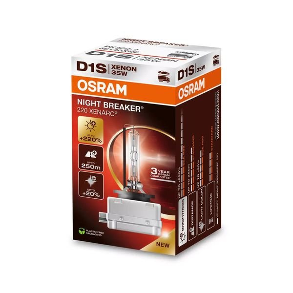 Xenon-poltin Osram Xenarc Night Breaker 220, D1S