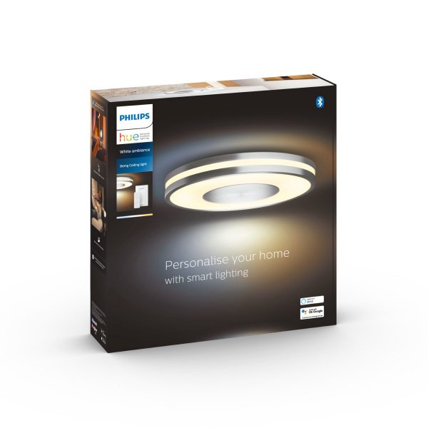 Kattovalaisin Philips Hue Being 22.5W, 2200-6500K, Alumiini
