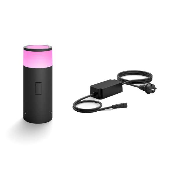 Pihavalo Philips Hue Calla WCA 24V, 2000-6500K, Musta + 40W Virtalähde