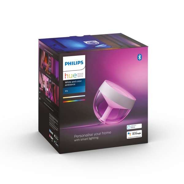 Pöytävalaisin Philips Hue Iris, 570 lm, Valkoinen