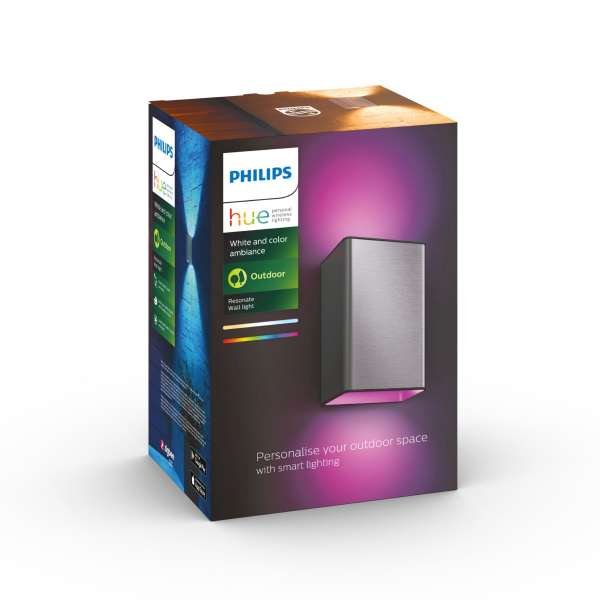 Seinävalaisin Philips Hue Resonate WCA, 2000-6500K, Alumiini