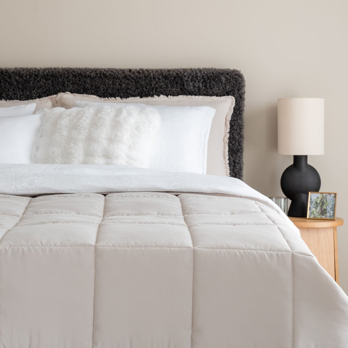 Pouta päiväpeitto 180x260 cm hiekka